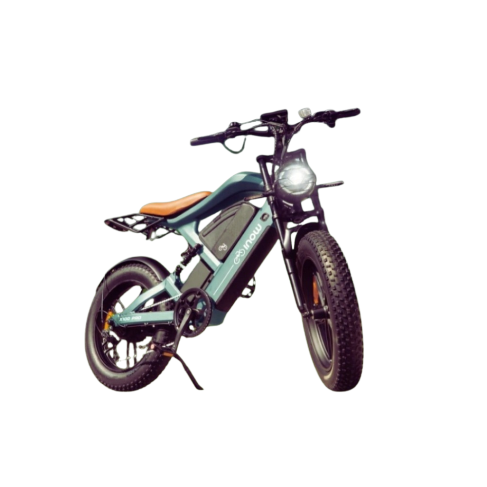 Inow X100 Pro 1000w Verde 🚲 Bicicleta Elétrica | Autonomia até 120km | Lançamento | Envio por Transportadora