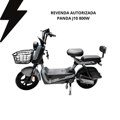 Panda J10 Scooter Elétrica 800w Bateria Lítio 50km