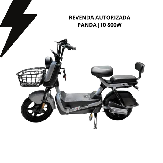 Panda J10 Scooter Elétrica 800w Bateria Lítio 50km