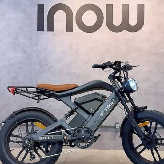 Inow X100 Series 🚲 Lançamento Bicicleta Elétrica 1000w | Bateria 48V 20Ah | Alarme, GPS e App | Sem CNH