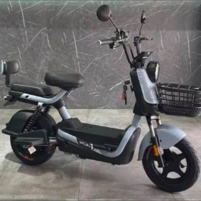 Panda J10 🚲 Scooter Elétrica 800W | Bateria de Lítio | Autonomia 50km | Design Moderno e Compacto | Sem CNH