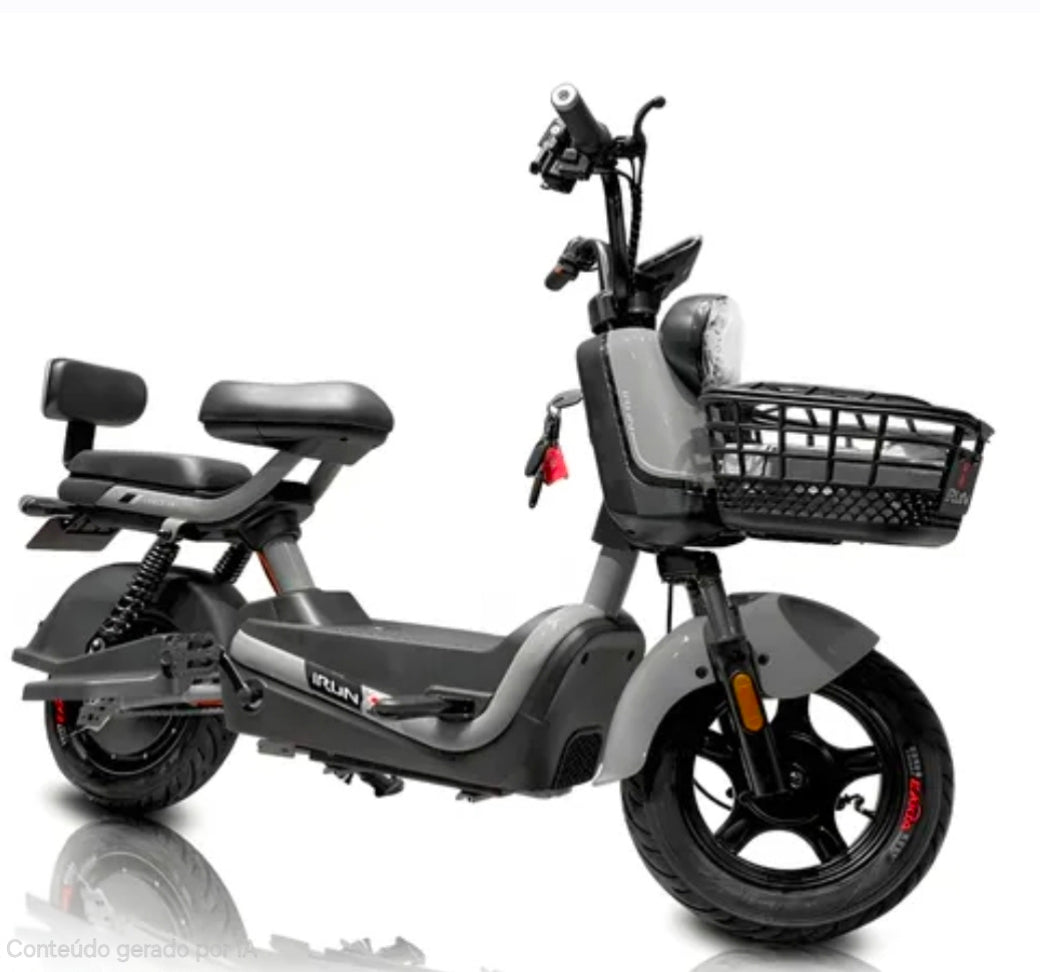 Panda J10 🚲 Scooter Elétrica 800W | Bateria de Lítio | Autonomia 50km | Design Moderno e Compacto | Sem CNH