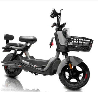 Panda J10 🚲 Scooter Elétrica 800W | Bateria de Lítio | Autonomia 50km | Design Moderno e Compacto | Sem CNH