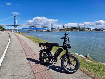 Ouxi V8 1000w 🚲Bicicleta Elétrica com Garupa | Bateria 48V | Sem CNH e Emplacamento