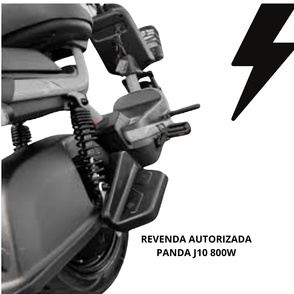Panda J10 Scooter Elétrica 800w Bateria Lítio 50km