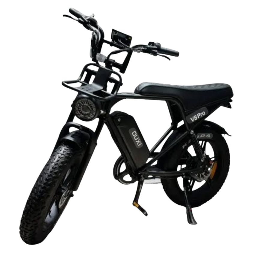 Ouxi V8 Pro 1000w 🚲 Bicicleta Elétrica moderna com banco estendido e NFC | Performance Avançada | Garantia 1 Ano | Sem CNH e Emplacamento
