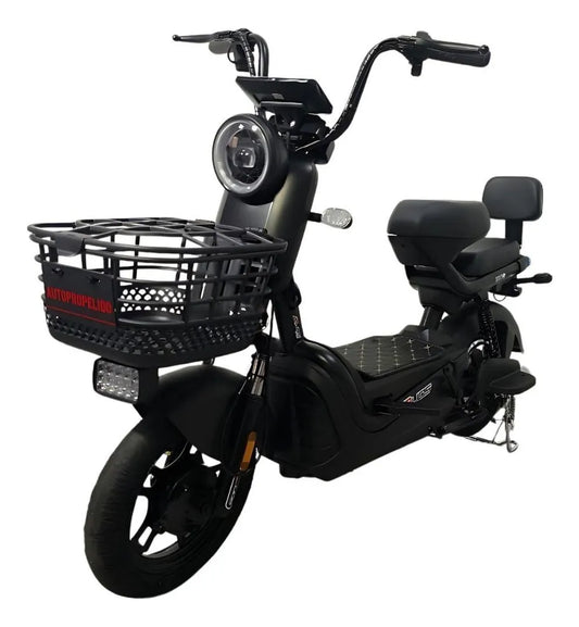 Bicicleta Aro 14 Elétrica GMT - Way Duos Eko 05 500w 48v 20ah C/ Cesta