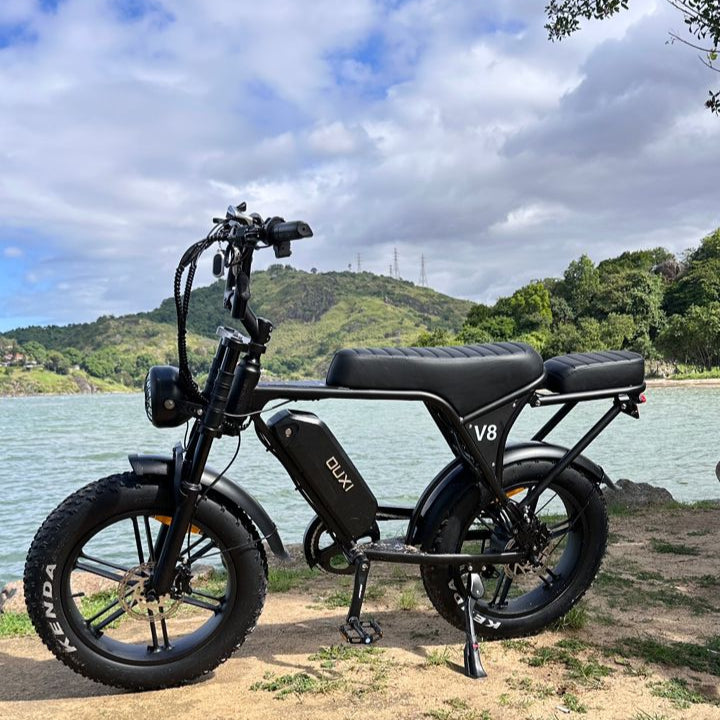 Ouxi V8 1000w 🚲Bicicleta Elétrica com Garupa | Bateria 48V | Sem CNH e Emplacamento
