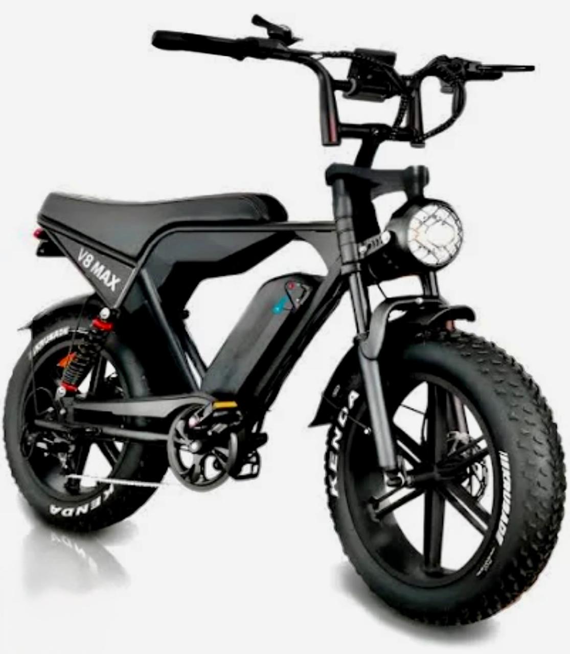 Inow V8 Max 🚲 Bicicleta Elétrica 1000W | Freio Hidráulico | Aro 20 Fat Tire | Alta Potência | Design Premium | Garantia 1 Ano