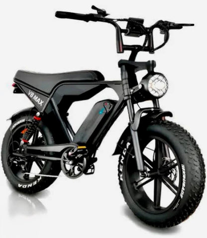 Inow V8 Max 🚲 Bicicleta Elétrica 1000W | Freio Hidráulico | Aro 20 Fat Tire | Alta Potência | Design Premium | Garantia 1 Ano