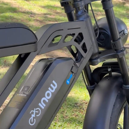 Inow V40 Pro 🚲 Bicicleta Elétrica Lançamento | Potência 1000W | Trava de Pneu + NFC | Pneus 20x4.0 | Design Premium | Envio Rápido