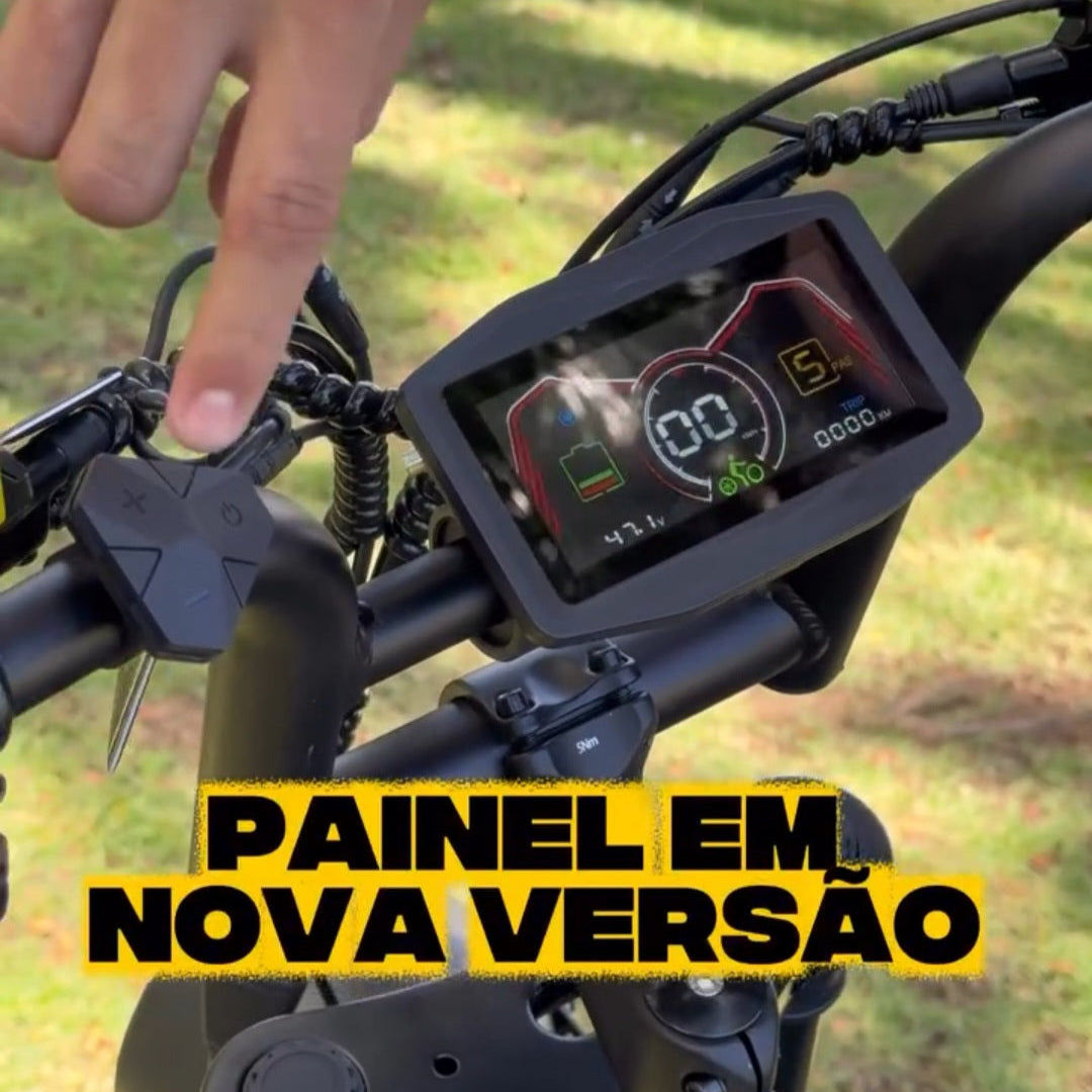 Inow V40 Pro 🚲 Bicicleta Elétrica Lançamento | Potência 1000W | Trava de Pneu + NFC | Pneus 20x4.0 | Design Premium | Envio Rápido