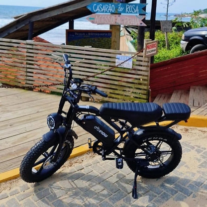 Inow V20 Brake 🚲 Bicicleta Elétrica 750 W | Freio a Disco Dianteiro e Traseiro | Suspensão Dupla | Piloto Automático | Sem CNH