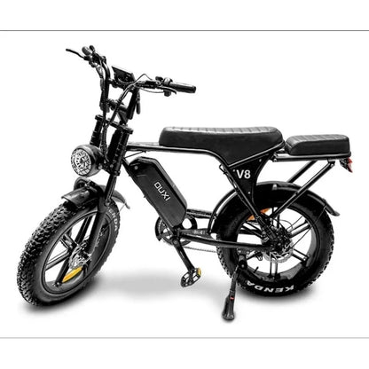 Ouxi V8 1000w 🚲Bicicleta Elétrica com Garupa | Bateria 48V | Sem CNH e Emplacamento