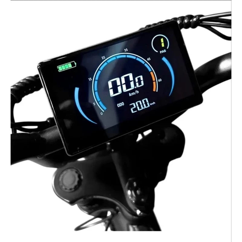 Ouxi V8 1000w 🚲Bicicleta Elétrica com Garupa | Bateria 48V | Sem CNH e Emplacamento