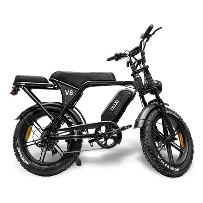 Ouxi V8 1000w 🚲Bicicleta Elétrica com Garupa | Bateria 48V | Sem CNH e Emplacamento