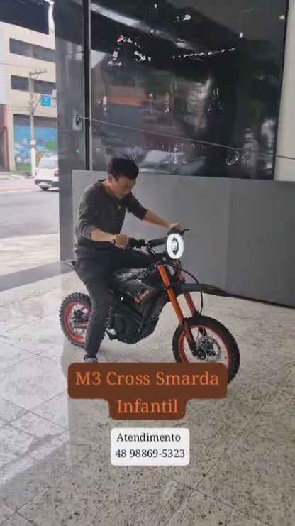 Moto Elétrica Off-Road M3 Cross 1000W – Adulto e Infantil | Ativo e Online