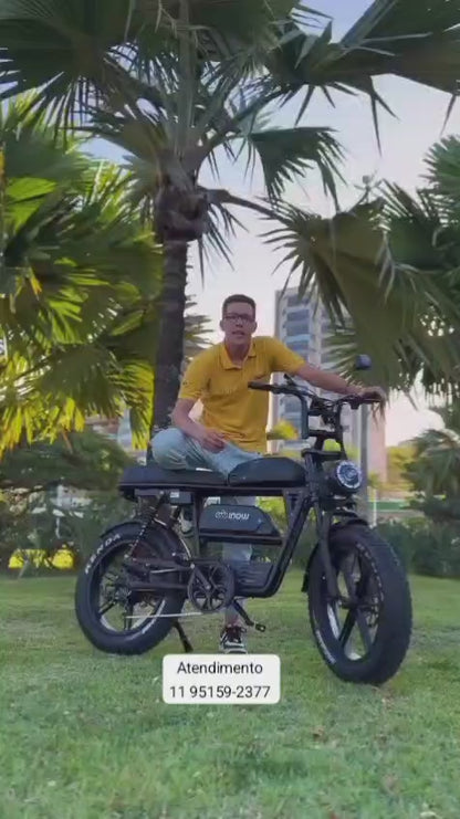 Inow V35 🚲 Bicicleta Elétrica Lançamento | 1000W Duas Baterias | Autonomia 120km | NFC + Alarme | Tecnologia e Conforto